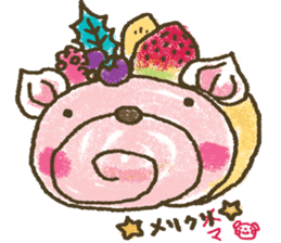 nene-nyan*Merry Christmas&Happy New Year sticker #7750785