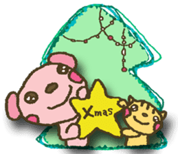 nene-nyan*Merry Christmas&Happy New Year sticker #7750791