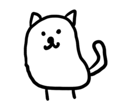 Alpaca dog sticker #7750892