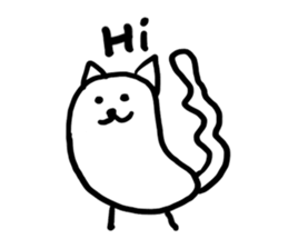 Alpaca dog sticker #7750894