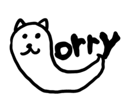 Alpaca dog sticker #7750896