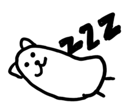 Alpaca dog sticker #7750902