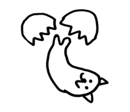 Alpaca dog sticker #7750910