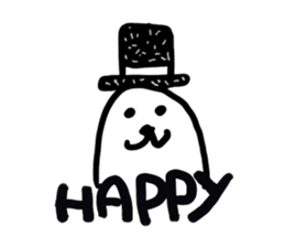 Alpaca dog sticker #7750911