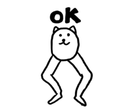 Alpaca dog sticker #7750927