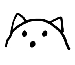 Alpaca dog sticker #7750929