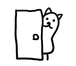 Alpaca dog sticker #7750930