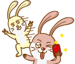 Boni and Jiangni's funny life sticker #7751330