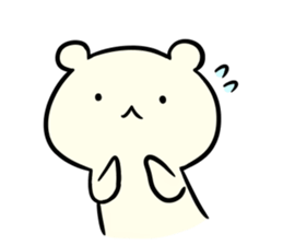 Adorable Kumako & Chibikuma 6 sticker #7751378