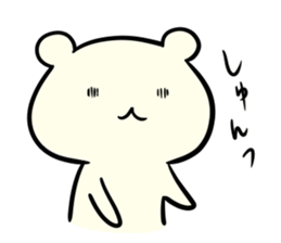 Adorable Kumako & Chibikuma 6 sticker #7751390