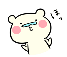 Adorable Kumako & Chibikuma 6 sticker #7751408