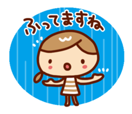 Polite honorific Women's Sticker sticker #7751679