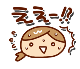 Polite honorific Women's Sticker sticker #7751683