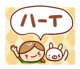 Polite honorific Women's Sticker sticker #7751686