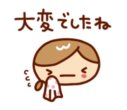 Polite honorific Women's Sticker sticker #7751689