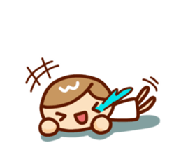 Polite honorific Women's Sticker sticker #7751706