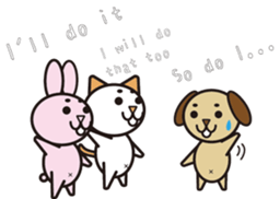 NEKOMAROSAN,USAMAROSAN and INUMAROSAN.E1 sticker #7752230