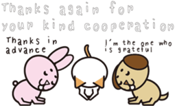 NEKOMAROSAN,USAMAROSAN and INUMAROSAN.E1 sticker #7752238