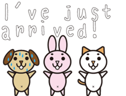 NEKOMAROSAN,USAMAROSAN and INUMAROSAN.E1 sticker #7752255