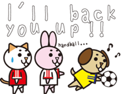 NEKOMAROSAN,USAMAROSAN and INUMAROSAN.E1 sticker #7752259