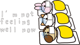 NEKOMAROSAN,USAMAROSAN and INUMAROSAN.E1 sticker #7752264