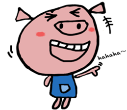 Life of pig sticker #7752512
