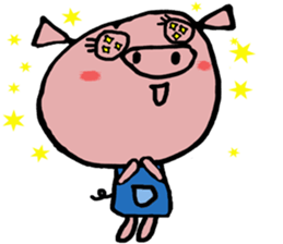 Life of pig sticker #7752513