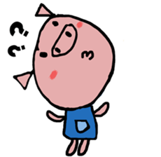 Life of pig sticker #7752519