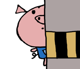 Life of pig sticker #7752526