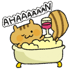 Playful squirrel sticker #7753534