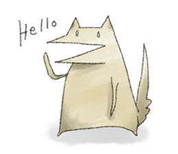 THE HA-GU-RE WOLF (En) sticker #7754109