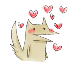 THE HA-GU-RE WOLF (En) sticker #7754111