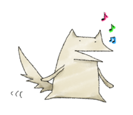 THE HA-GU-RE WOLF (En) sticker #7754117