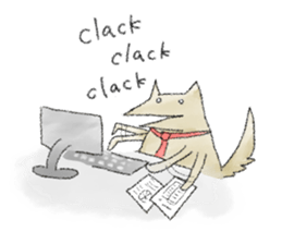THE HA-GU-RE WOLF (En) sticker #7754128