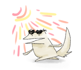 THE HA-GU-RE WOLF (En) sticker #7754131