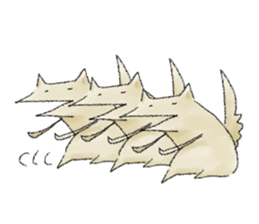 THE HA-GU-RE WOLF (En) sticker #7754133