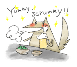 THE HA-GU-RE WOLF (En) sticker #7754145