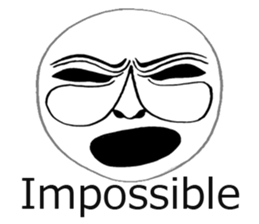 White mask sticker #7754270