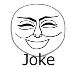 White mask sticker #7754293