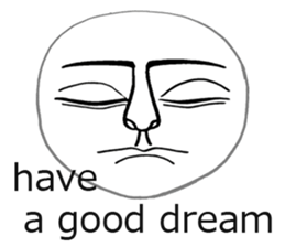 White mask sticker #7754294