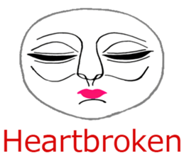 White mask sticker #7754306