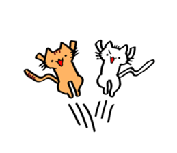 Cute sticker for cat owner sticker #7754311