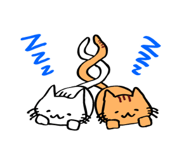 Cute sticker for cat owner sticker #7754347