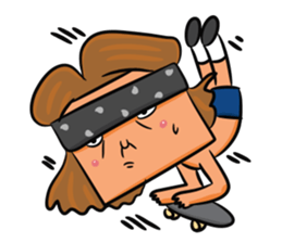 Zquare Boys sticker #7754455