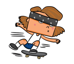 Zquare Boys sticker #7754456