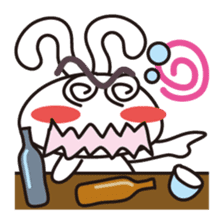 Sticker Angry sticker #7754620