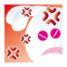 Sticker Angry sticker #7754622