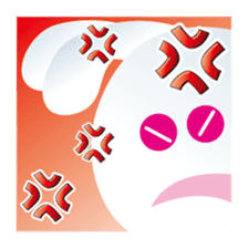 Sticker Angry sticker #7754622