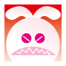 Sticker Angry sticker #7754623