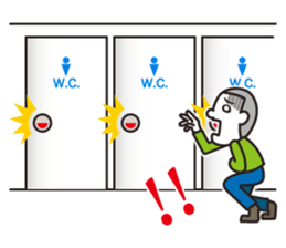 The sticker, narrow escape by our life. sticker #7754637